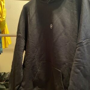 Black Hoodie with Logo - Los Angeles